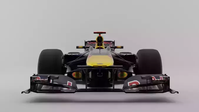 Red bull RB6 F1 car