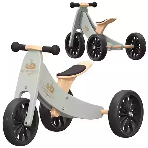 Kinderfeets 2in1 Tricycle and bike Free 3D model
