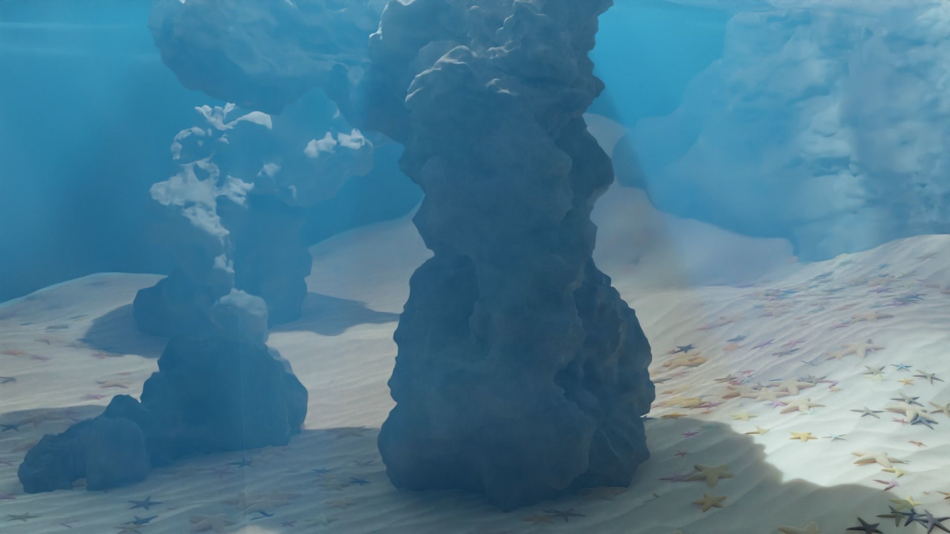 Ocean Environment 3D model animated | CGTrader