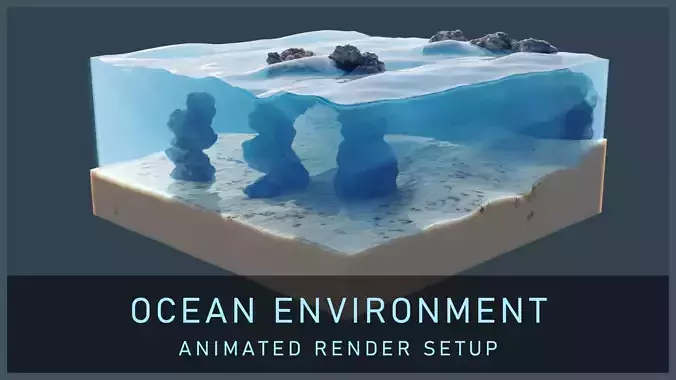 Ocean Environment 3D model