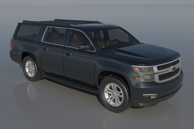 Chevrolet Suburban 12th Gen  3D print model 7