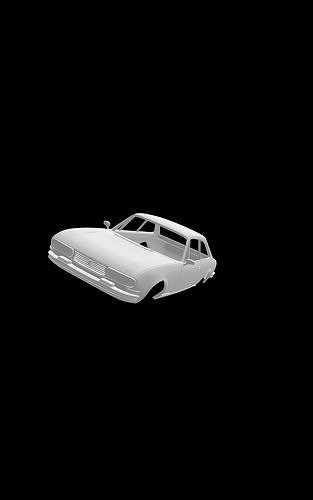 Peugeot 504 coupe Pininfarina 3D print model