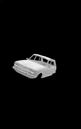 Renault 16 3D print model