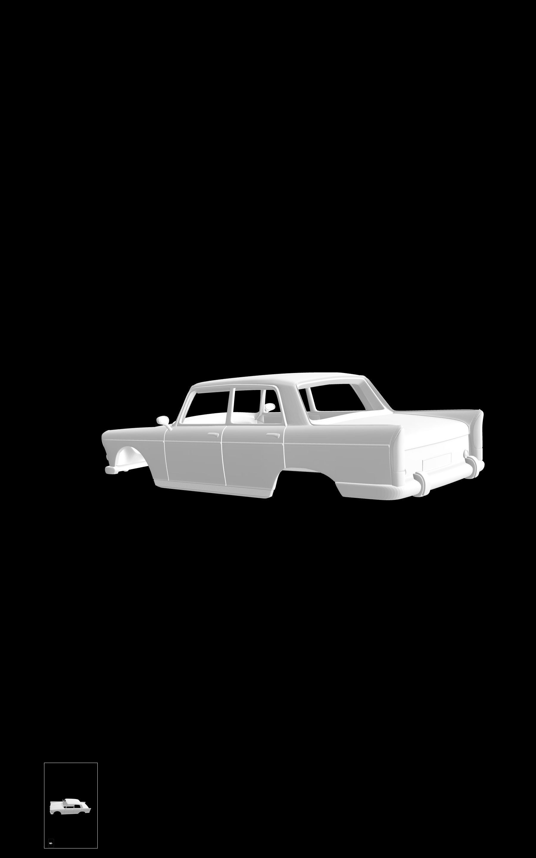 Peugeot 404 Berlina 3D print model_2