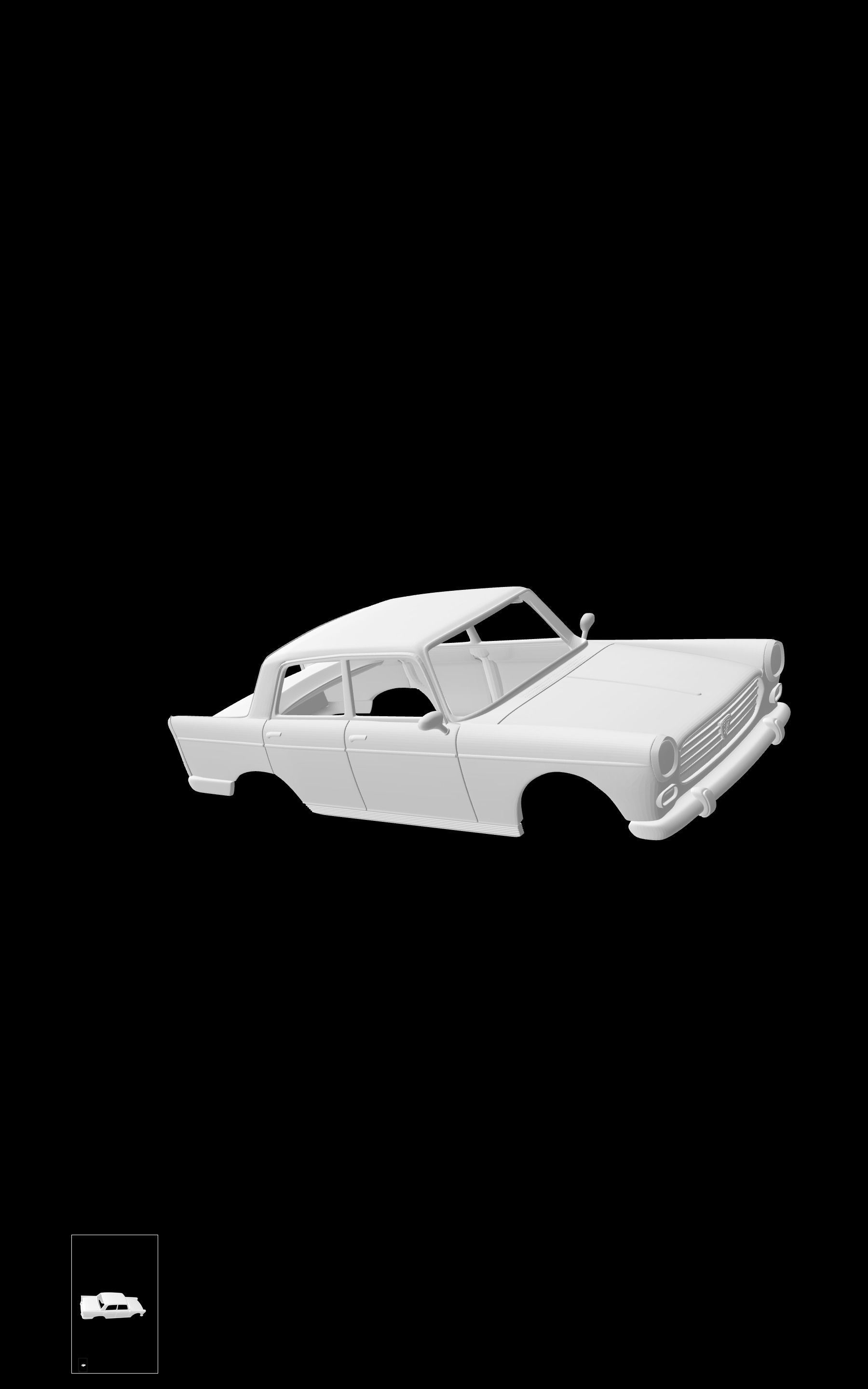 Peugeot 404 Berlina 3D print model_5