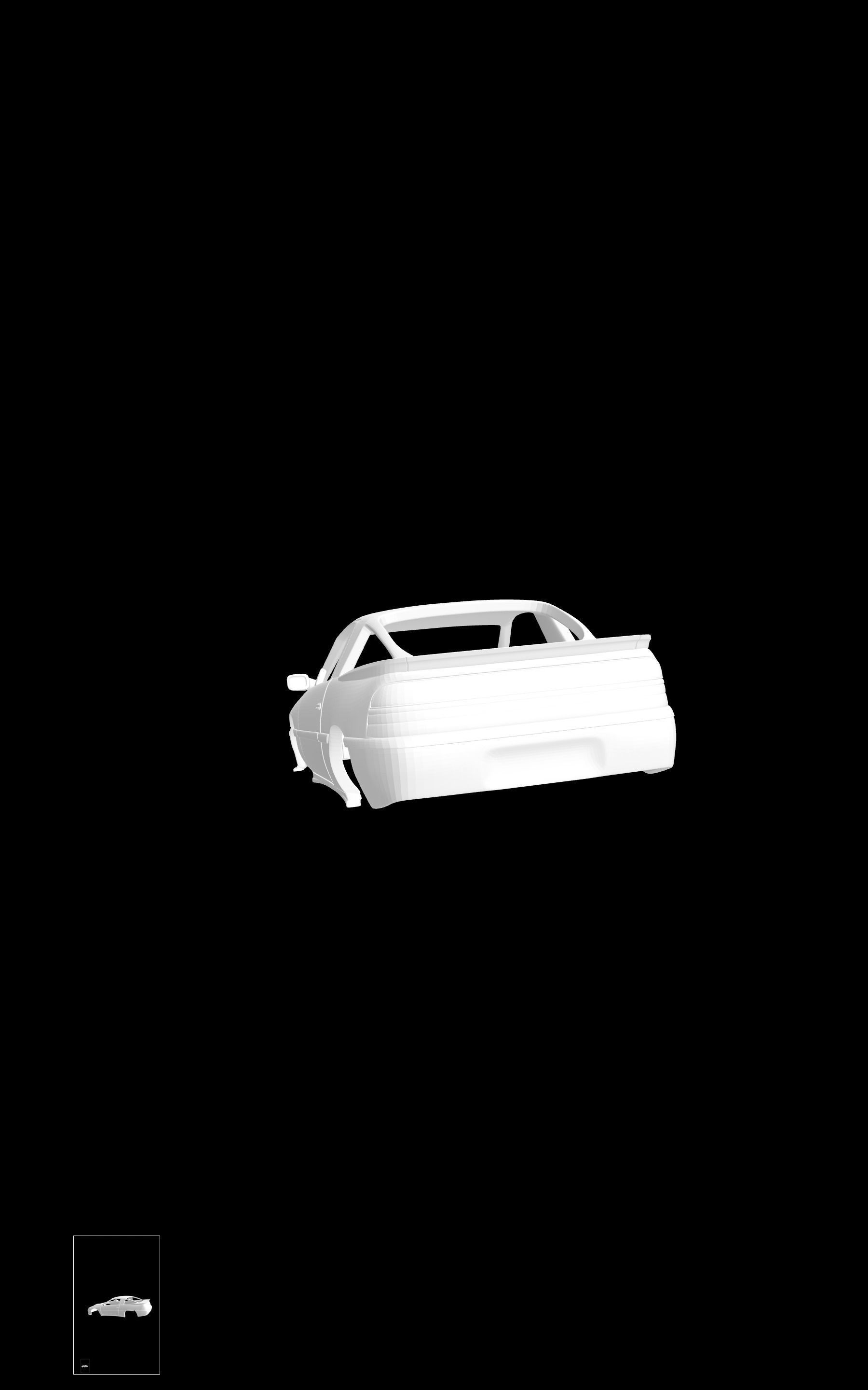 Eagle Talon 3D print model_3