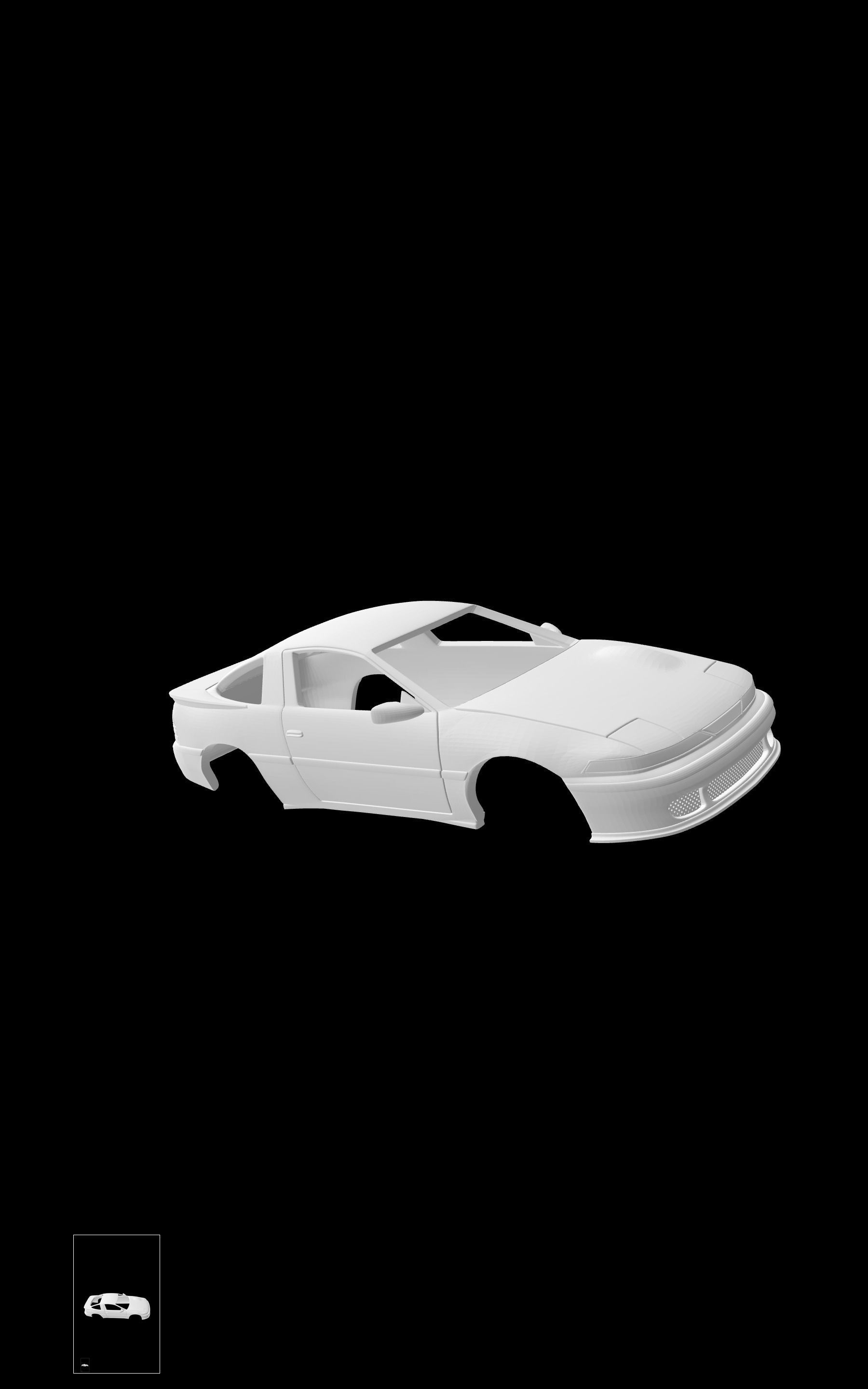 Eagle Talon 3D print model_7