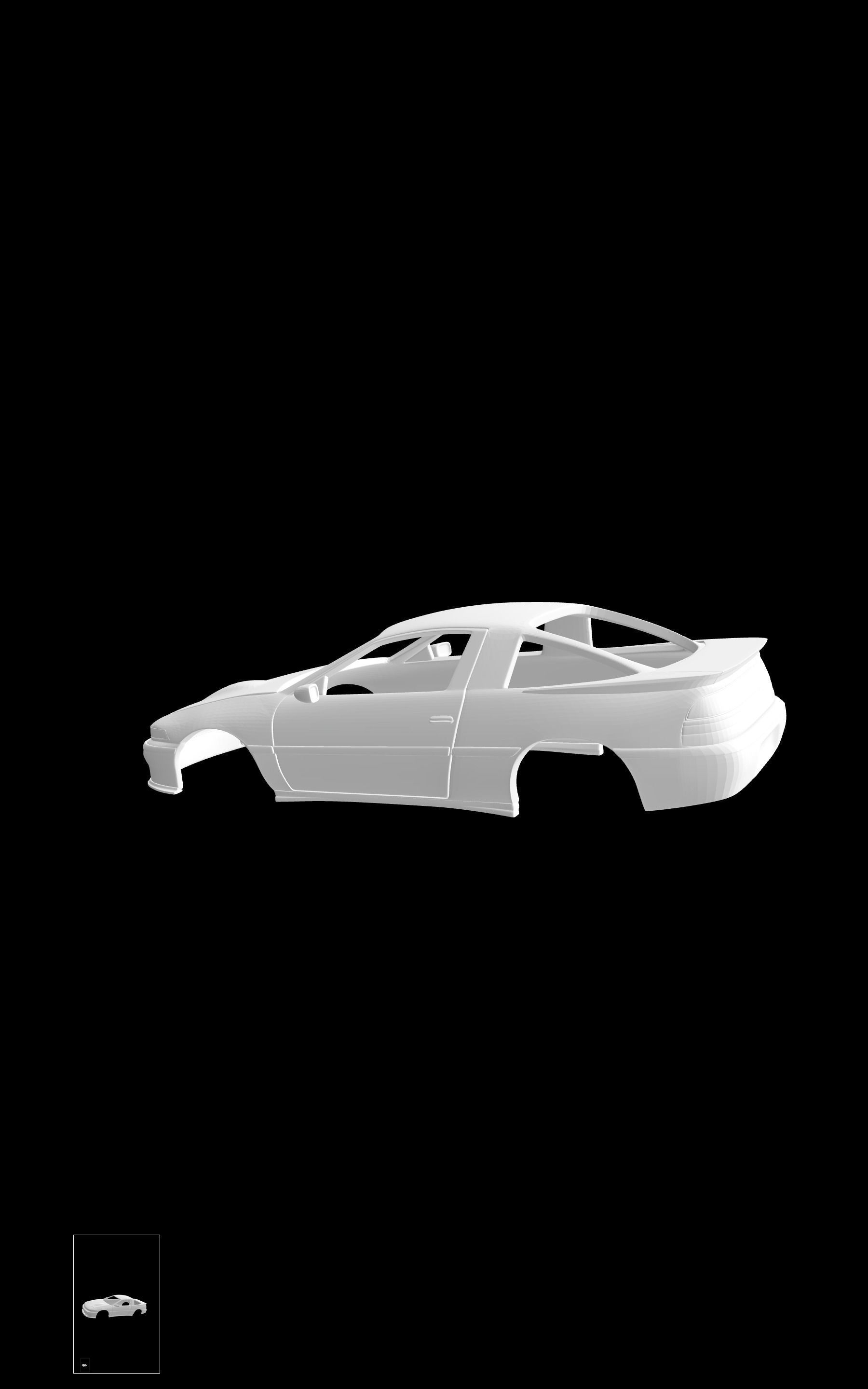 Eagle Talon 3D print model_2