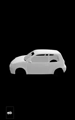Volkswagen Lupo 3D print model