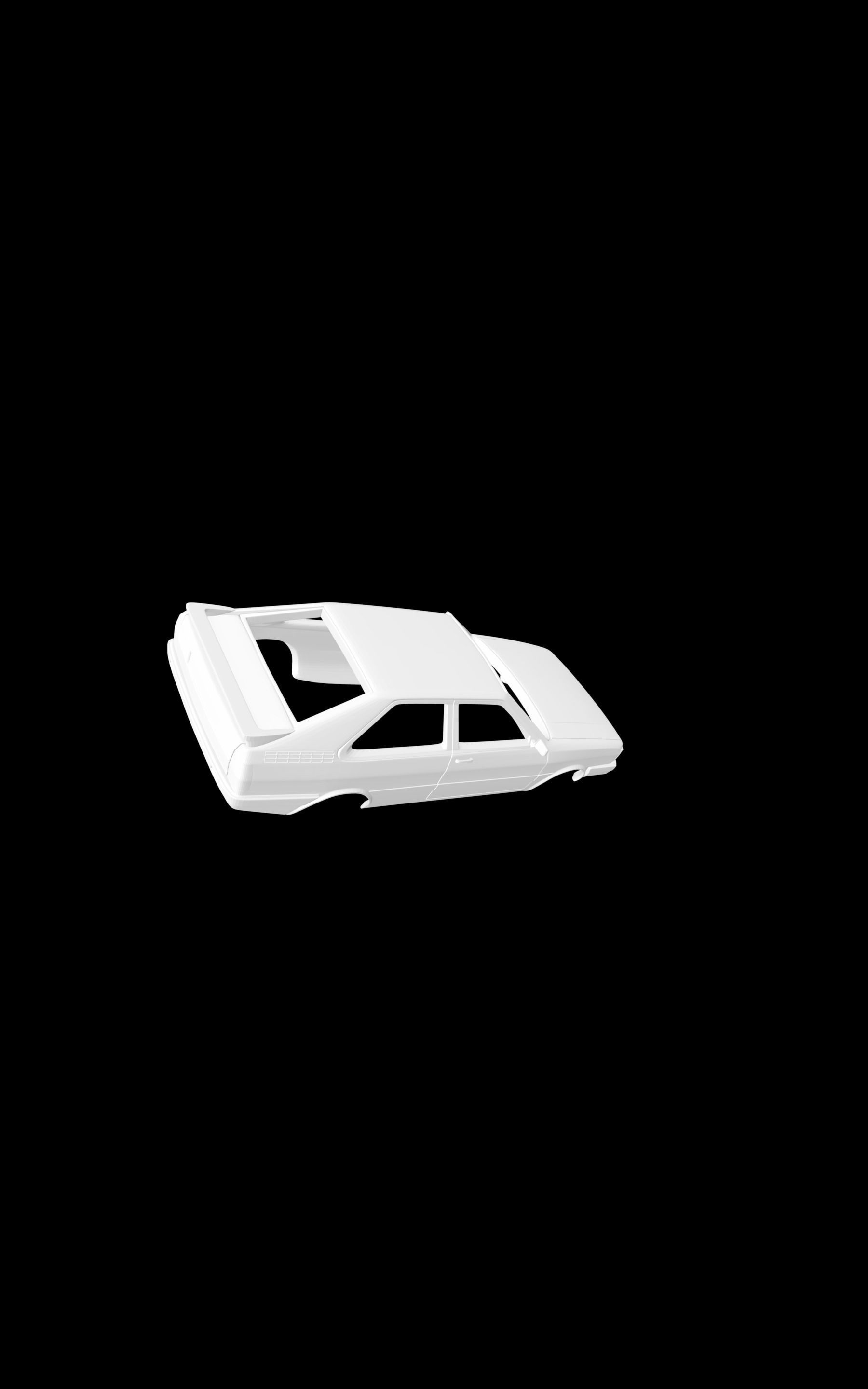 Audi 80 Coupe 3D print model_5