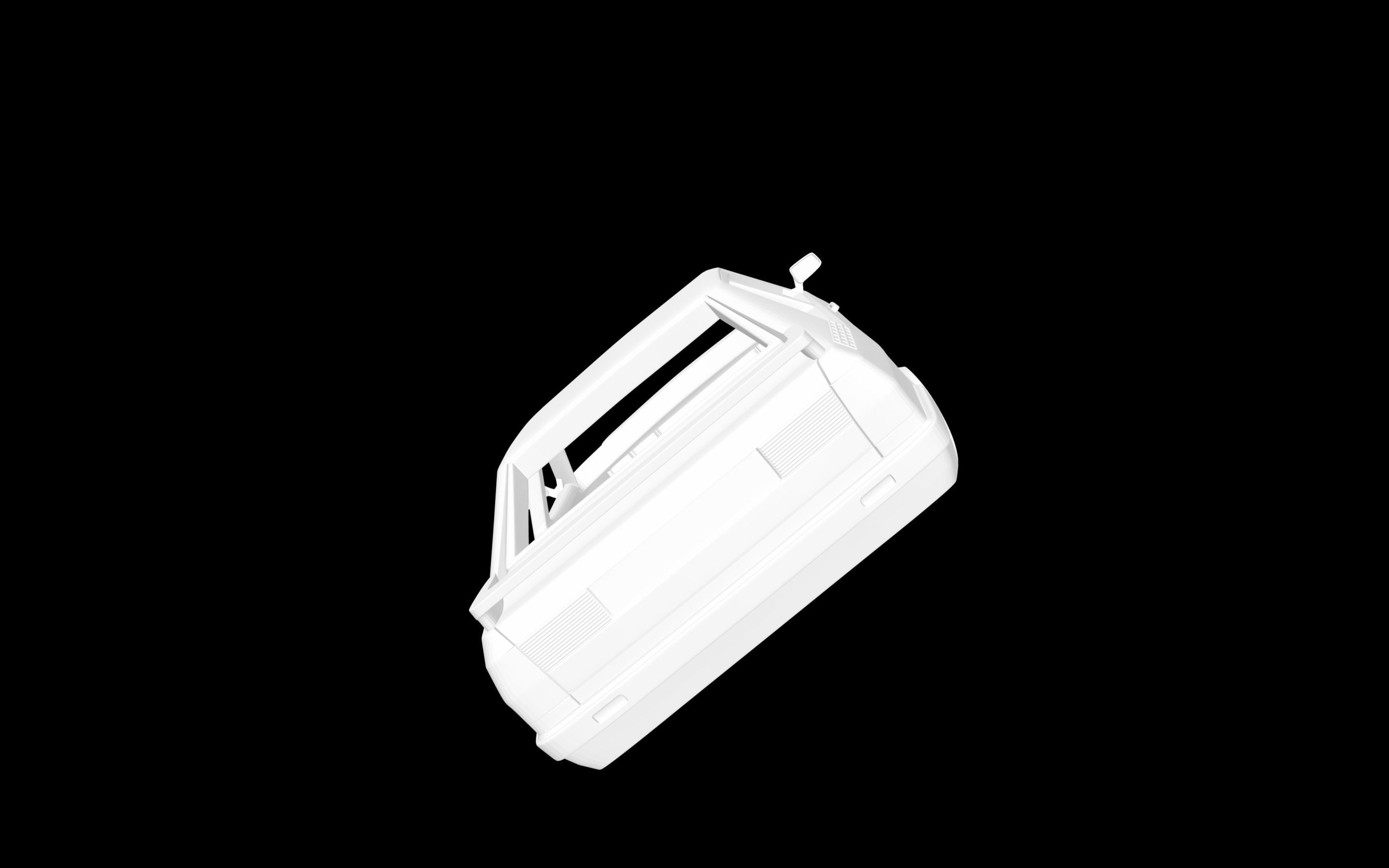 Audi 80 Coupe 3D print model_4