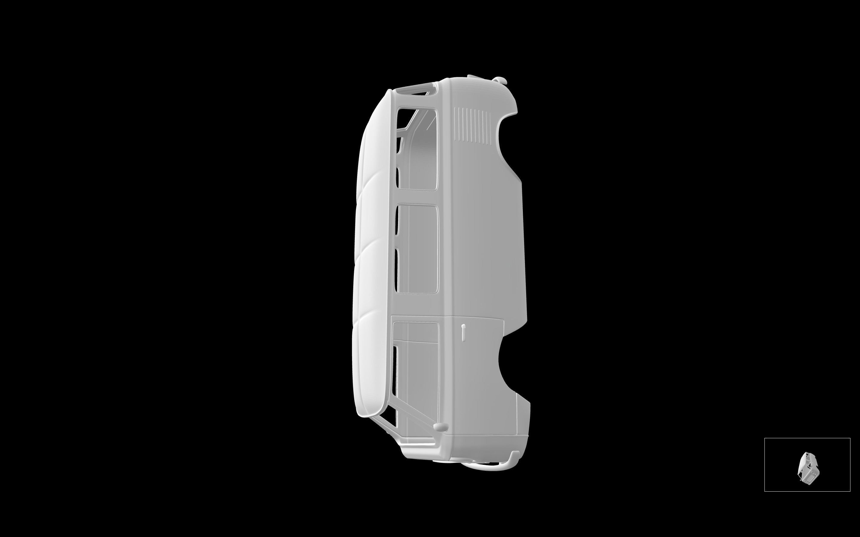 Fiat 600 T 3D print model_1