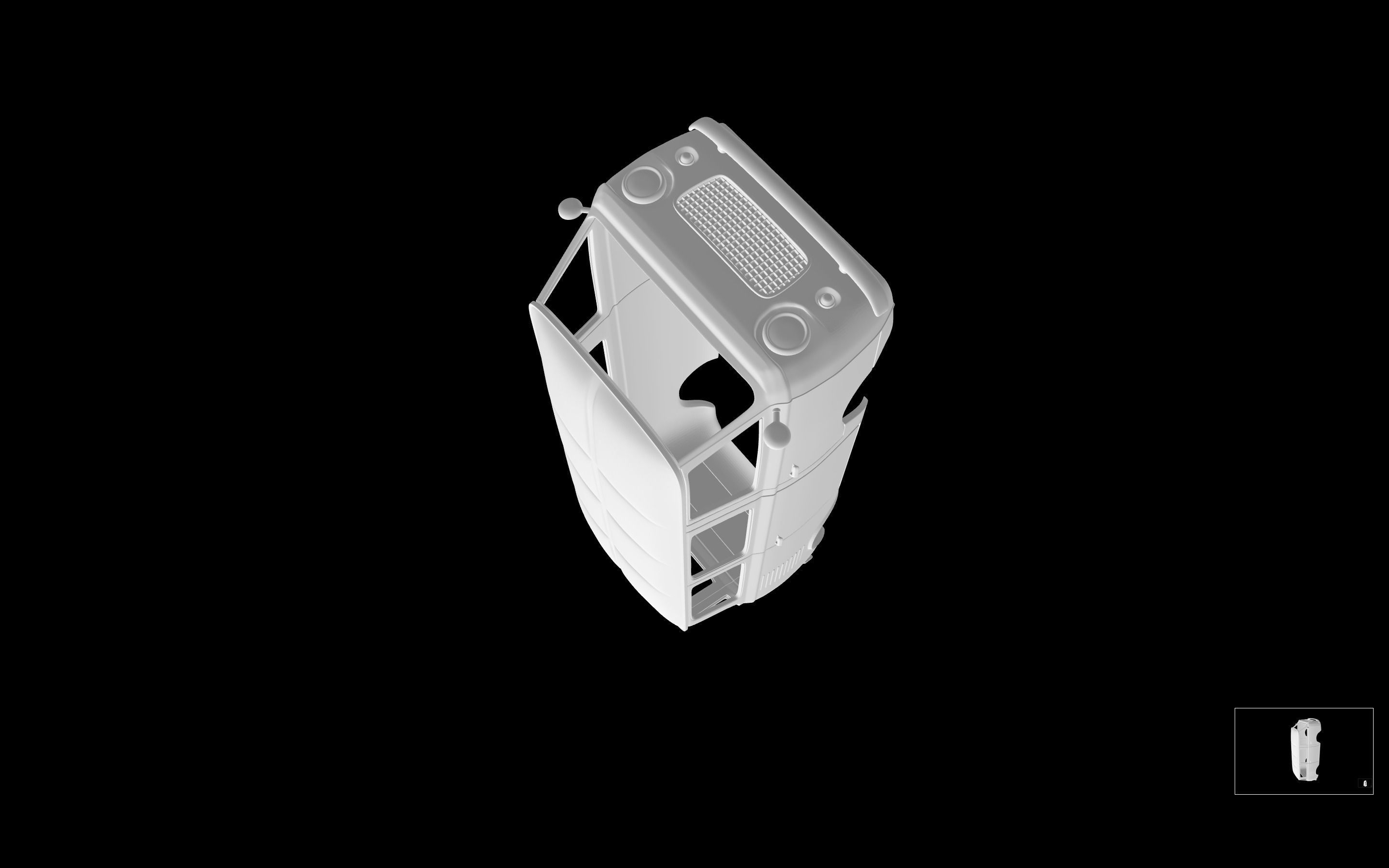 Fiat 600 T 3D print model_6