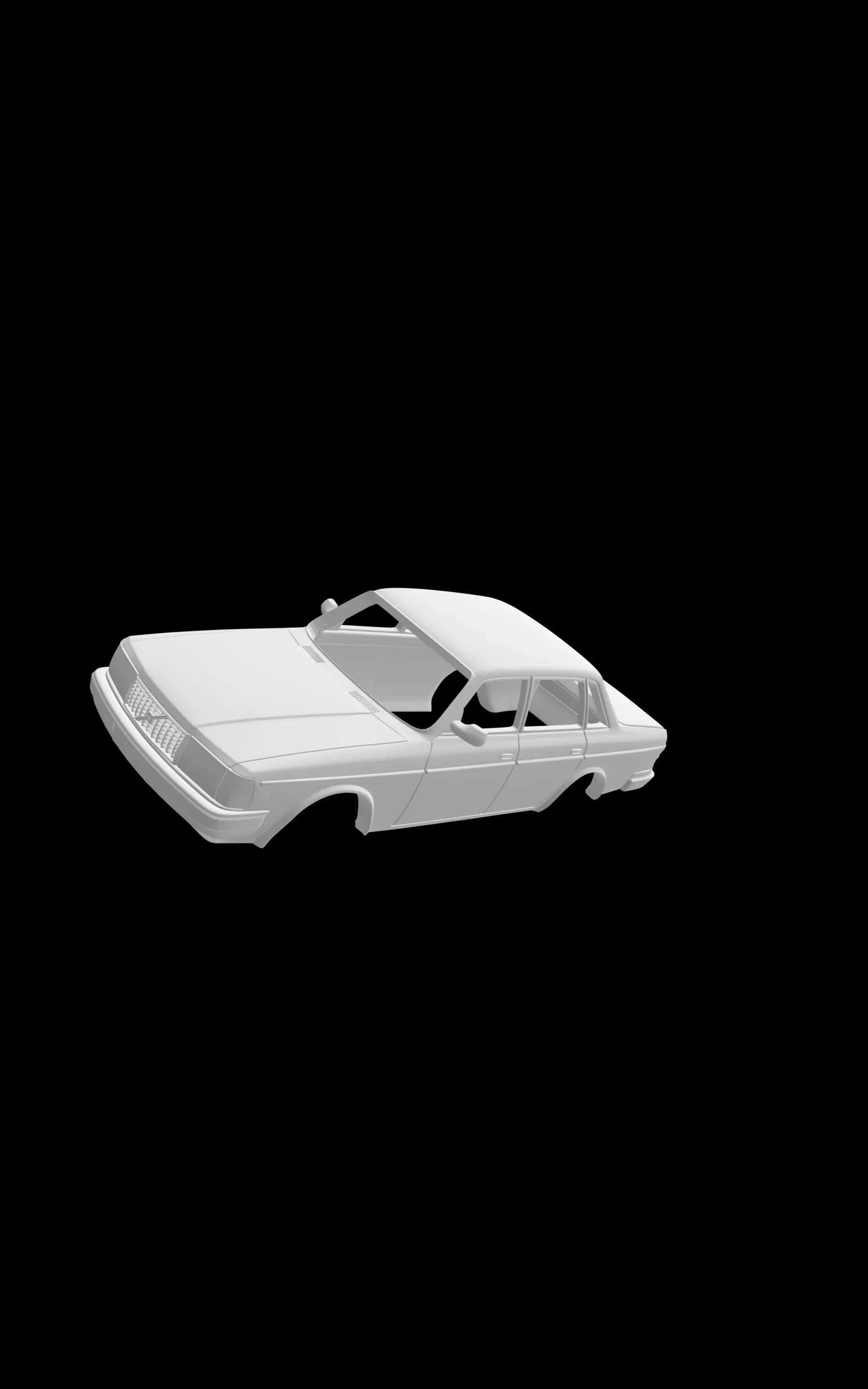 Volvo 244 3D print model_0