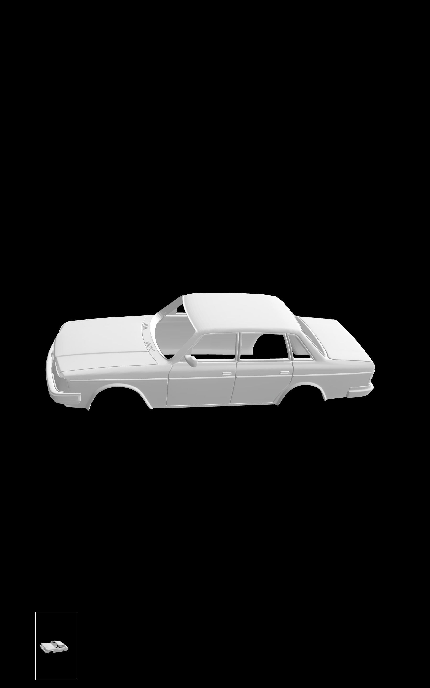Volvo 244 3D print model_1