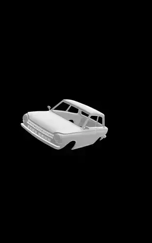 DAF 44 Saloon 3D print model