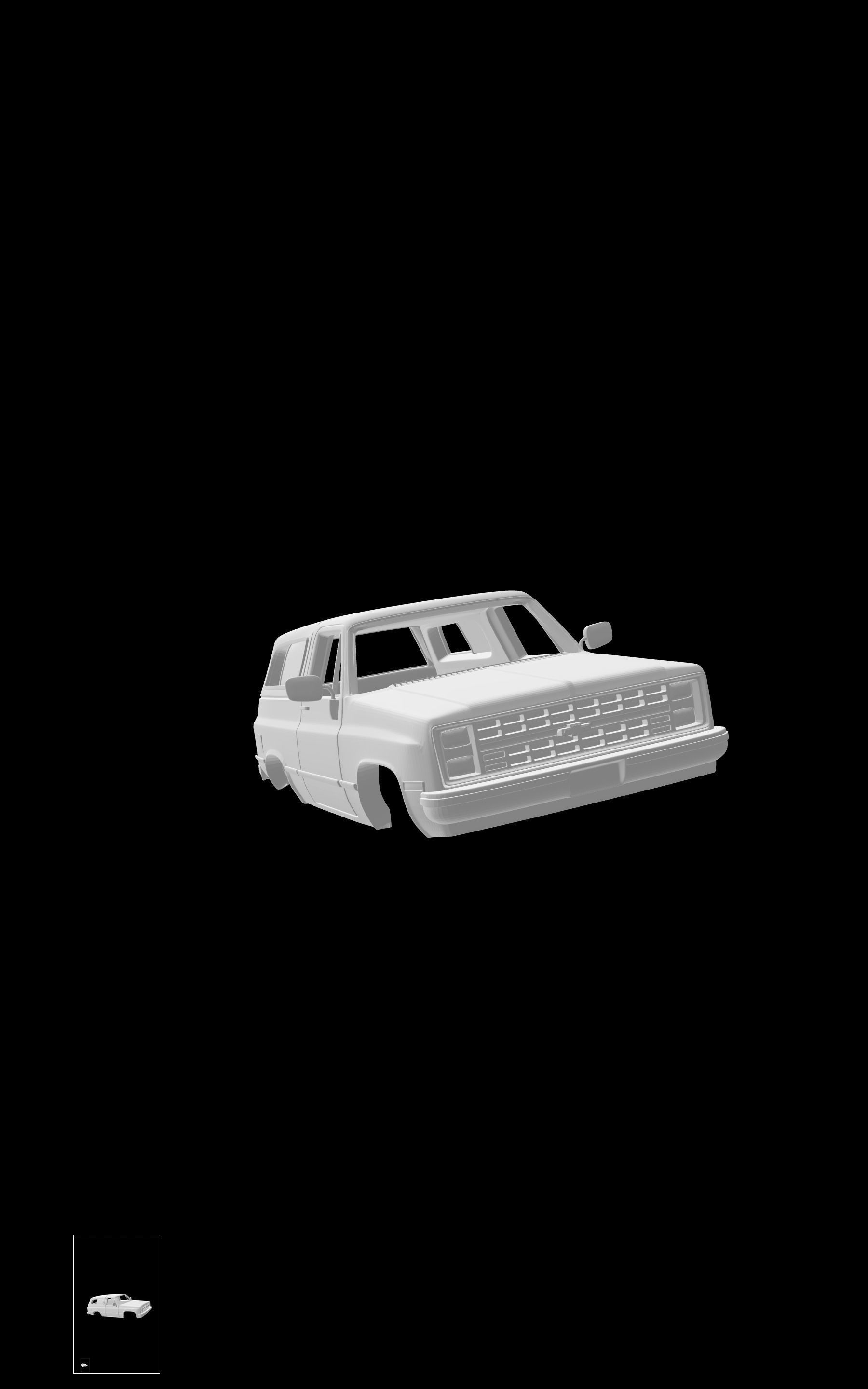 Chevrolet Blazer 1979 3D print model_5