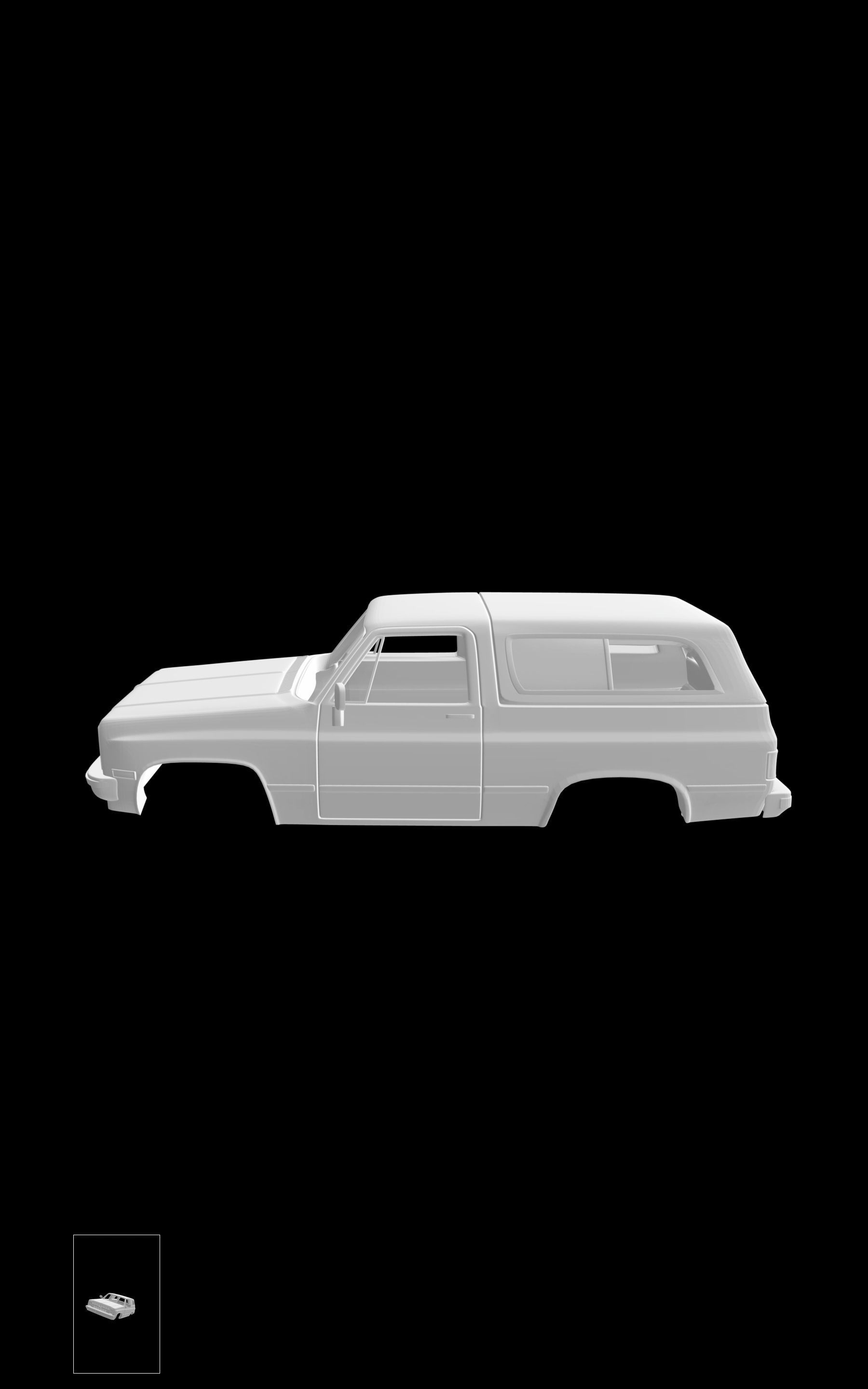 Chevrolet Blazer 1979 3D print model_1