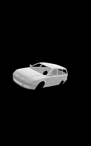 Volskwagen Passat B5 3D print model