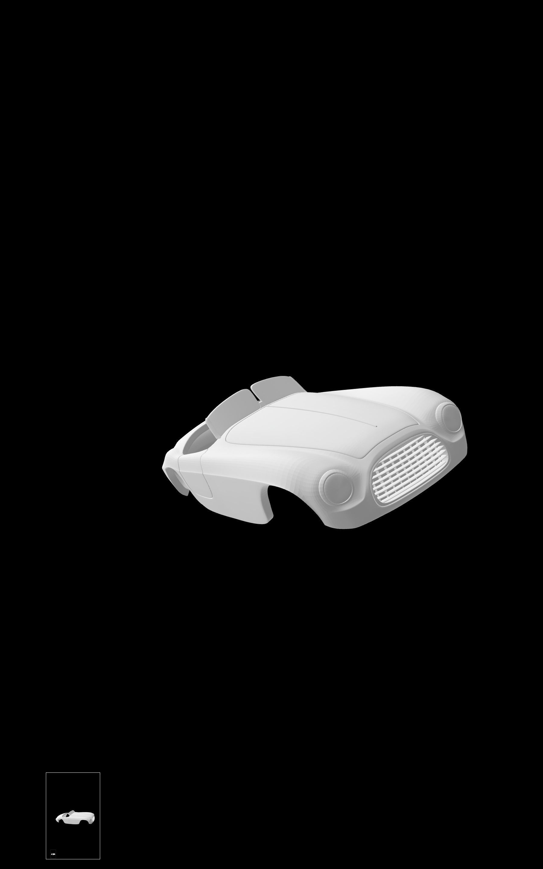 Ferrari 166 3D print model_7