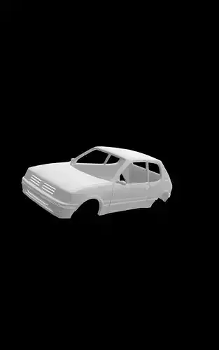 Peugeot 205 GTI 3D print model