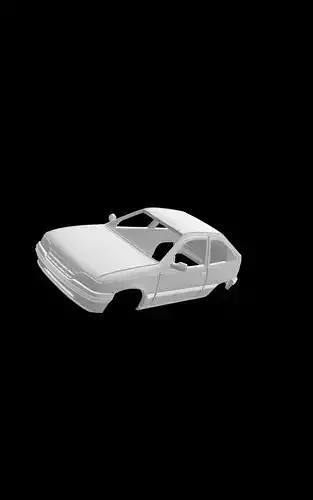 Opel Kadett E 3D print model