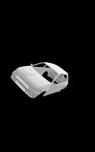 Renault clio Williams 3D print model
