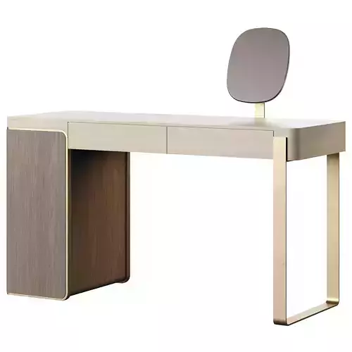 Olivya Stone DROFF Vanity Desk Low-poly 3D model