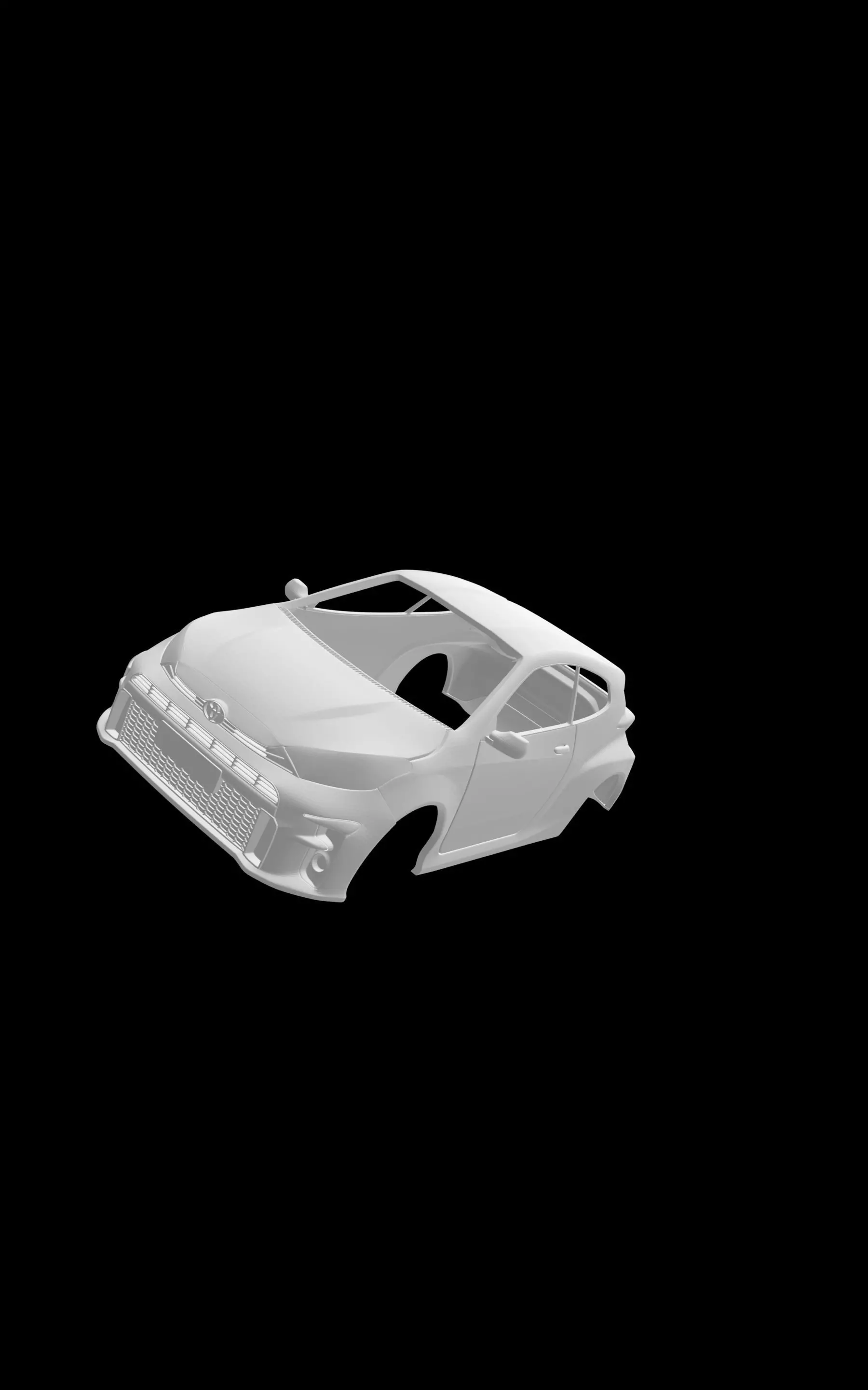 Toyota Yaris GR 3D print model_0