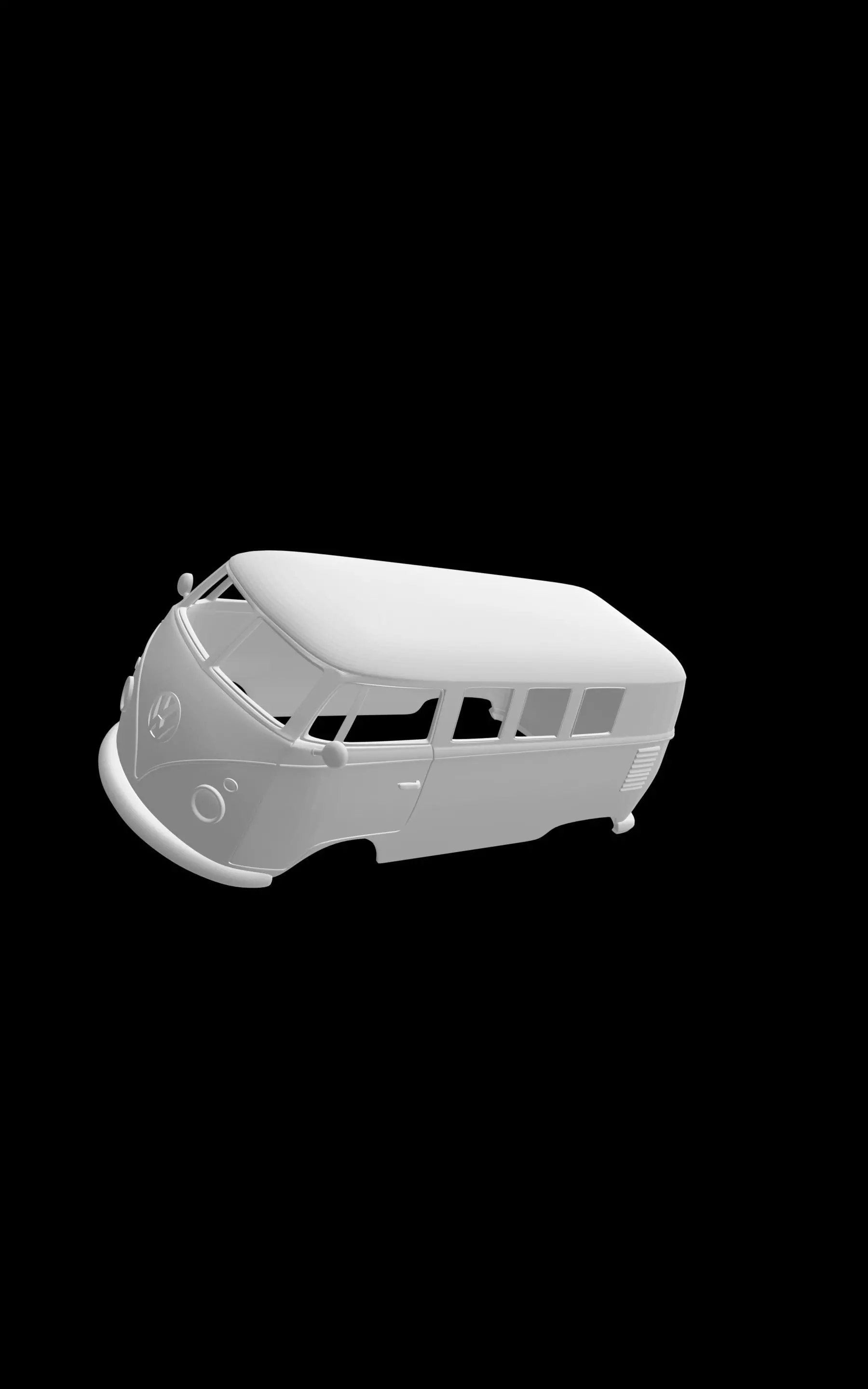 Volkswagen T1 3D print model_0