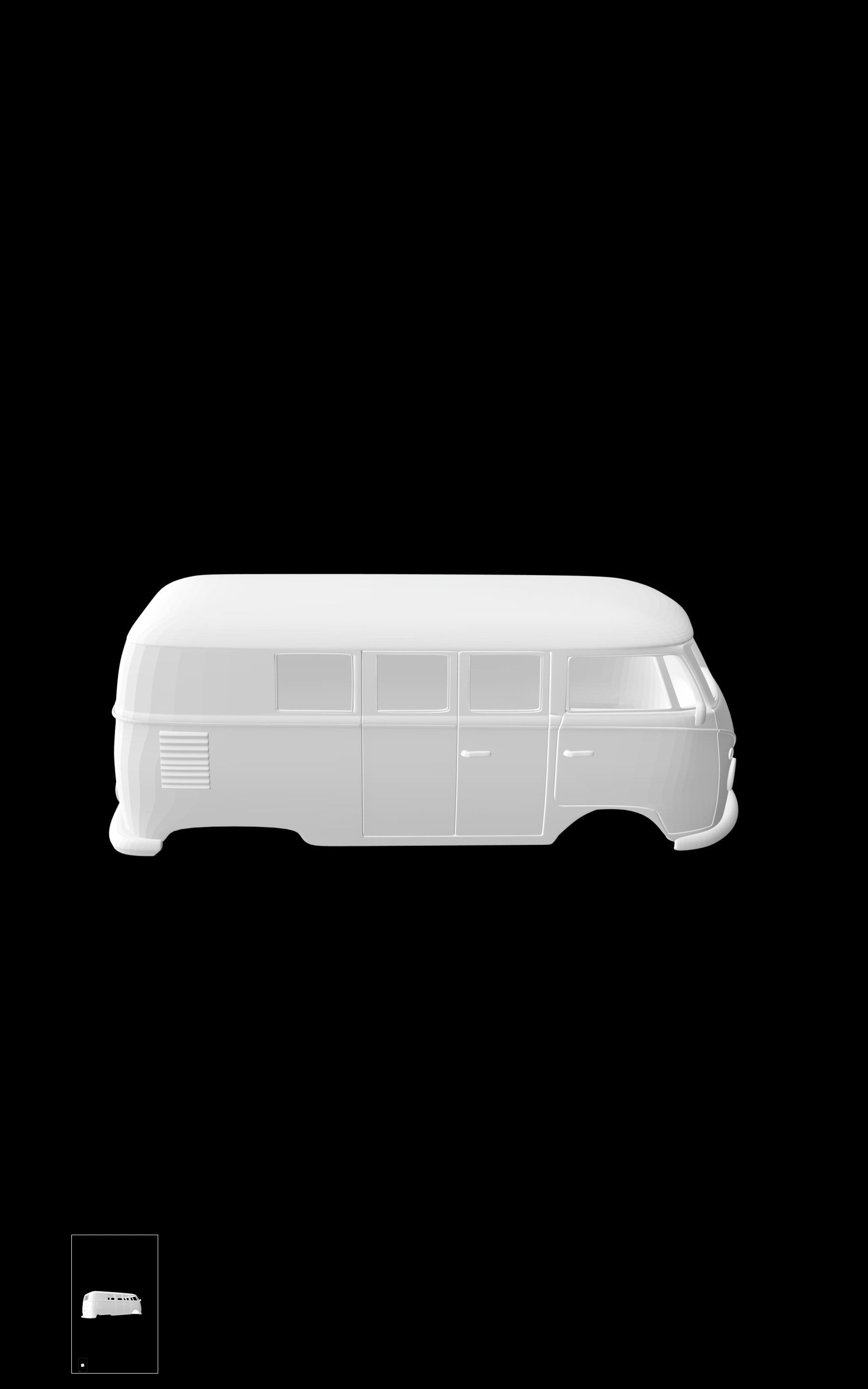 Volkswagen T1 3D print model_6