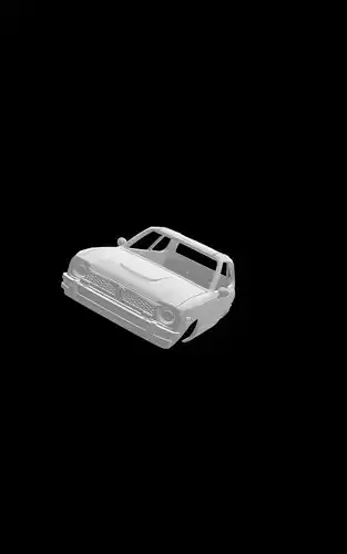 GenericJapanese Hatchback 1976 3D print model