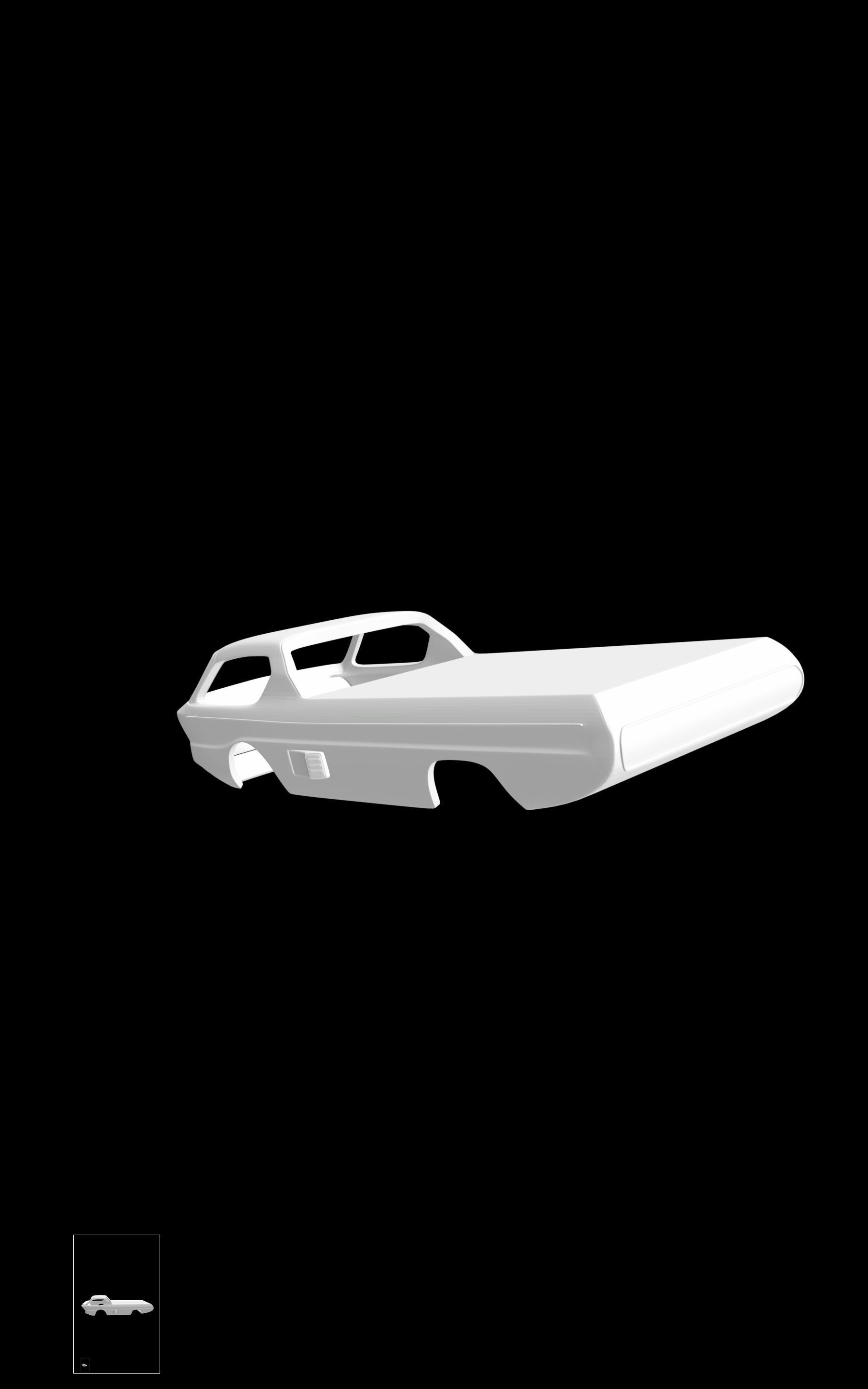 Deora I car 3D print model_2