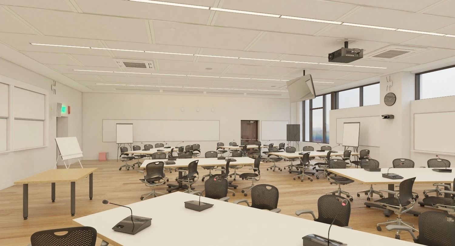 Masterclass Post Graduate Classroom 3D model_1