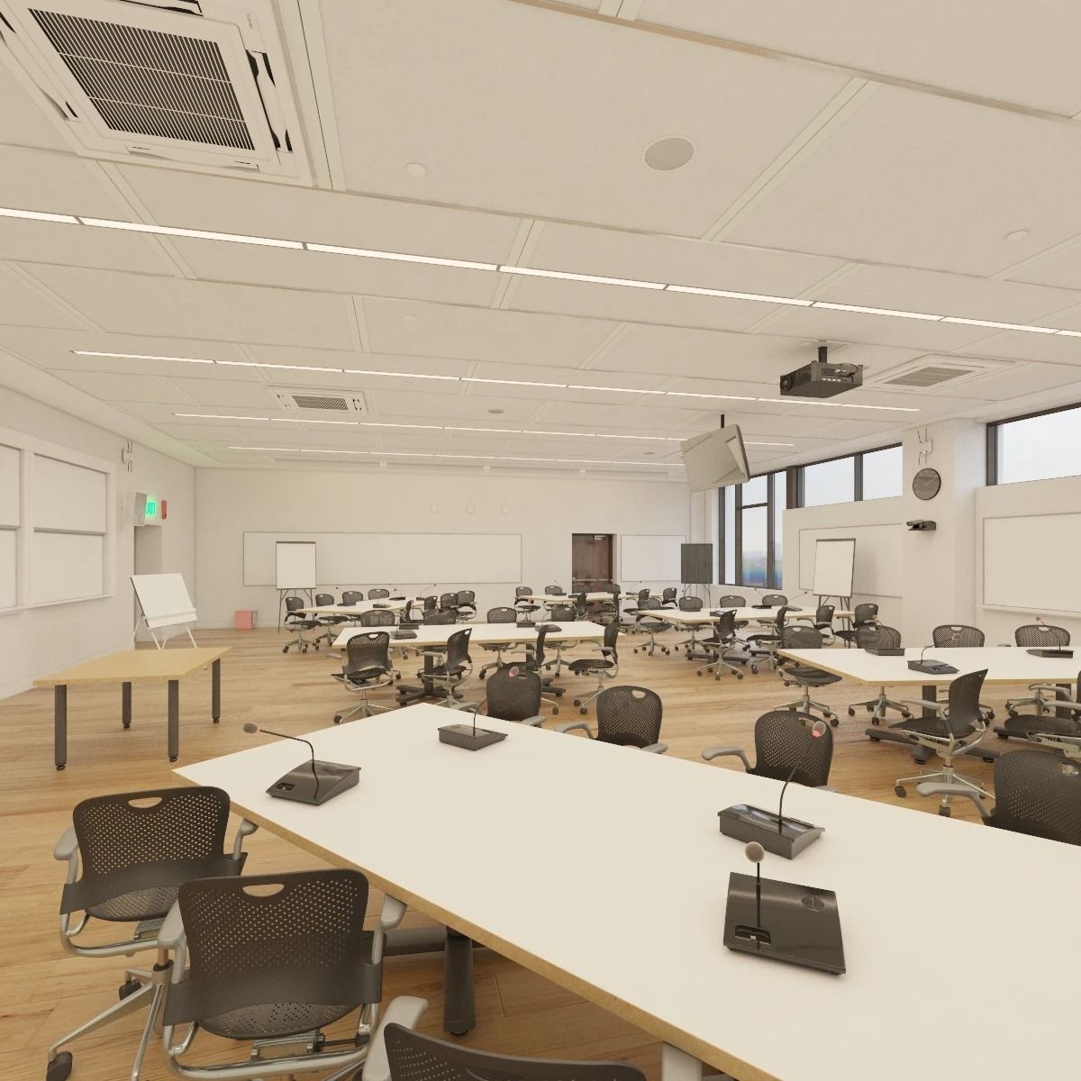 Masterclass Post Graduate Classroom 3D model_2