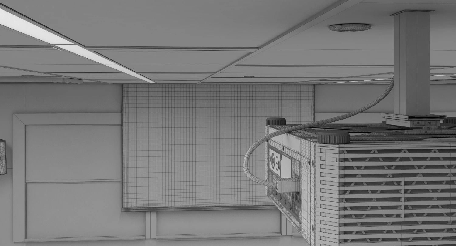 Masterclass Post Graduate Classroom 3D model_13