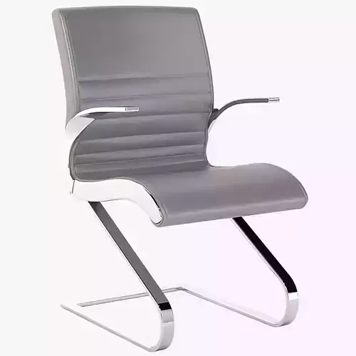 Luxy Synchrony Cantilever Upholstered Chair By Stefano Getzel