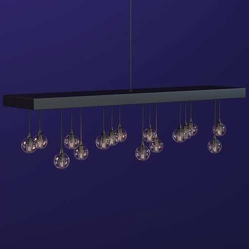 Lusive Pallino Chandelier 3D model
