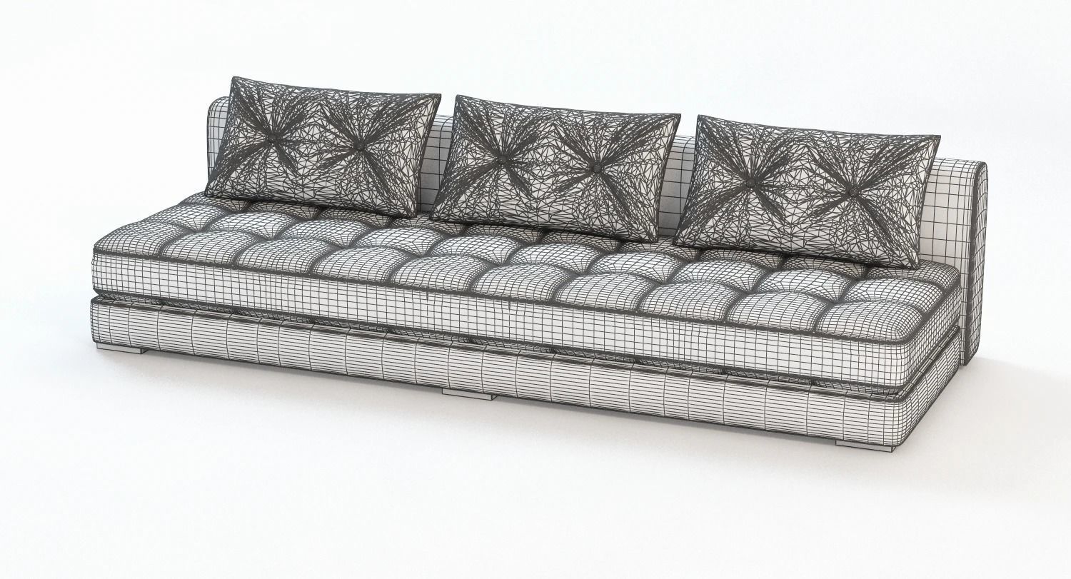 Lounge Sofa 3D model_7