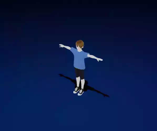 Anime Man Character - Basic Style 2