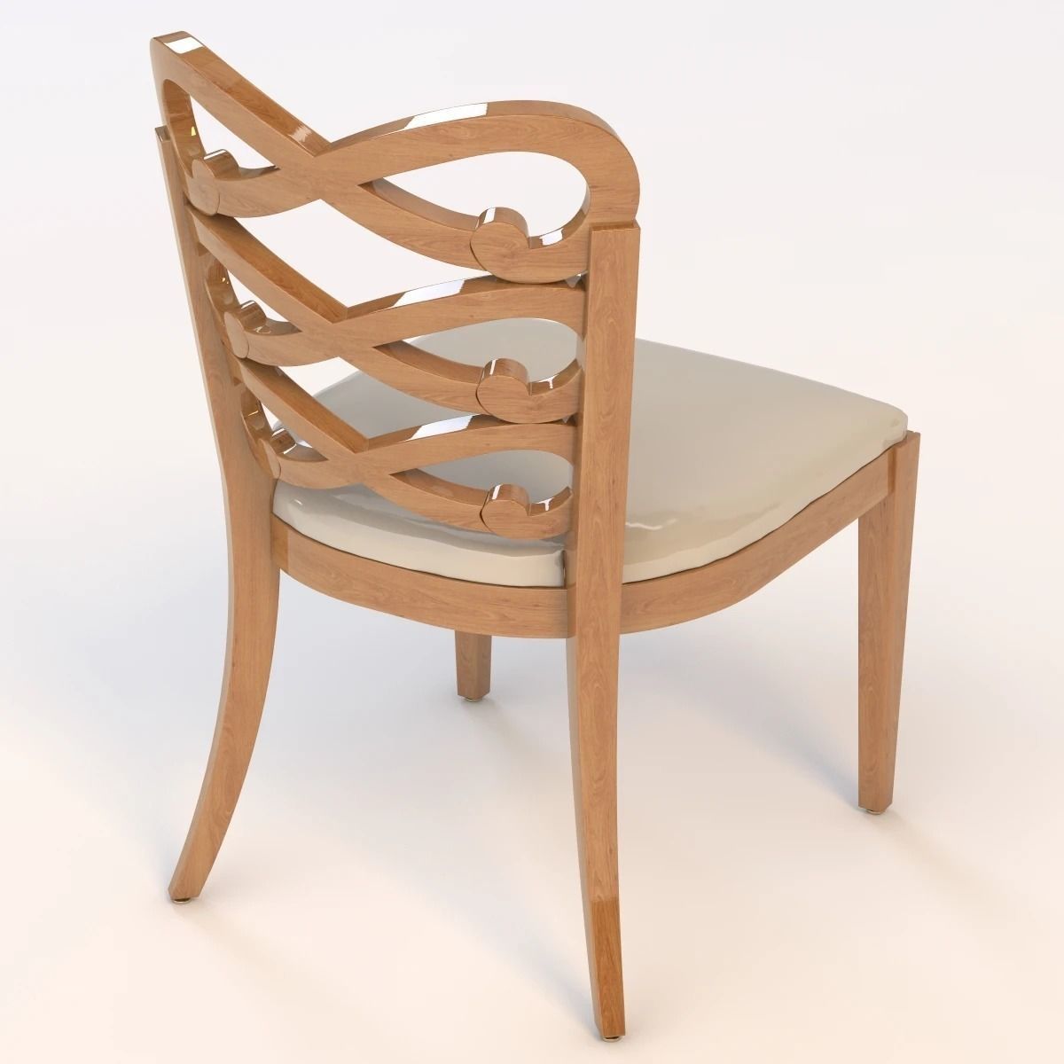 Loop Dining Chair 3D model_2
