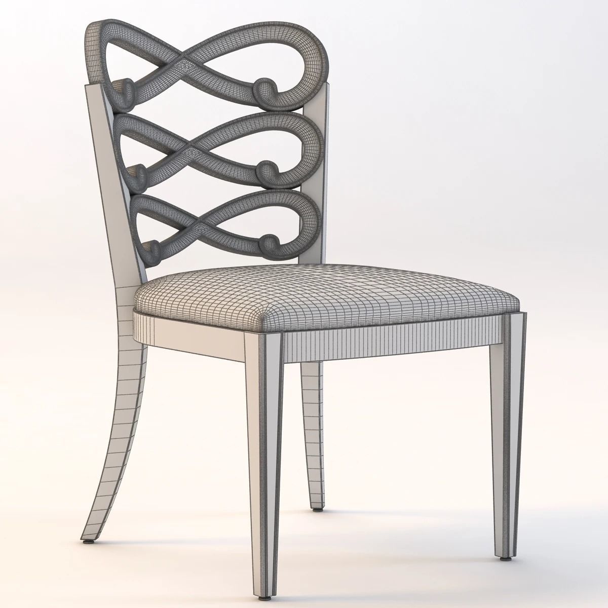 Loop Dining Chair 3D model_8