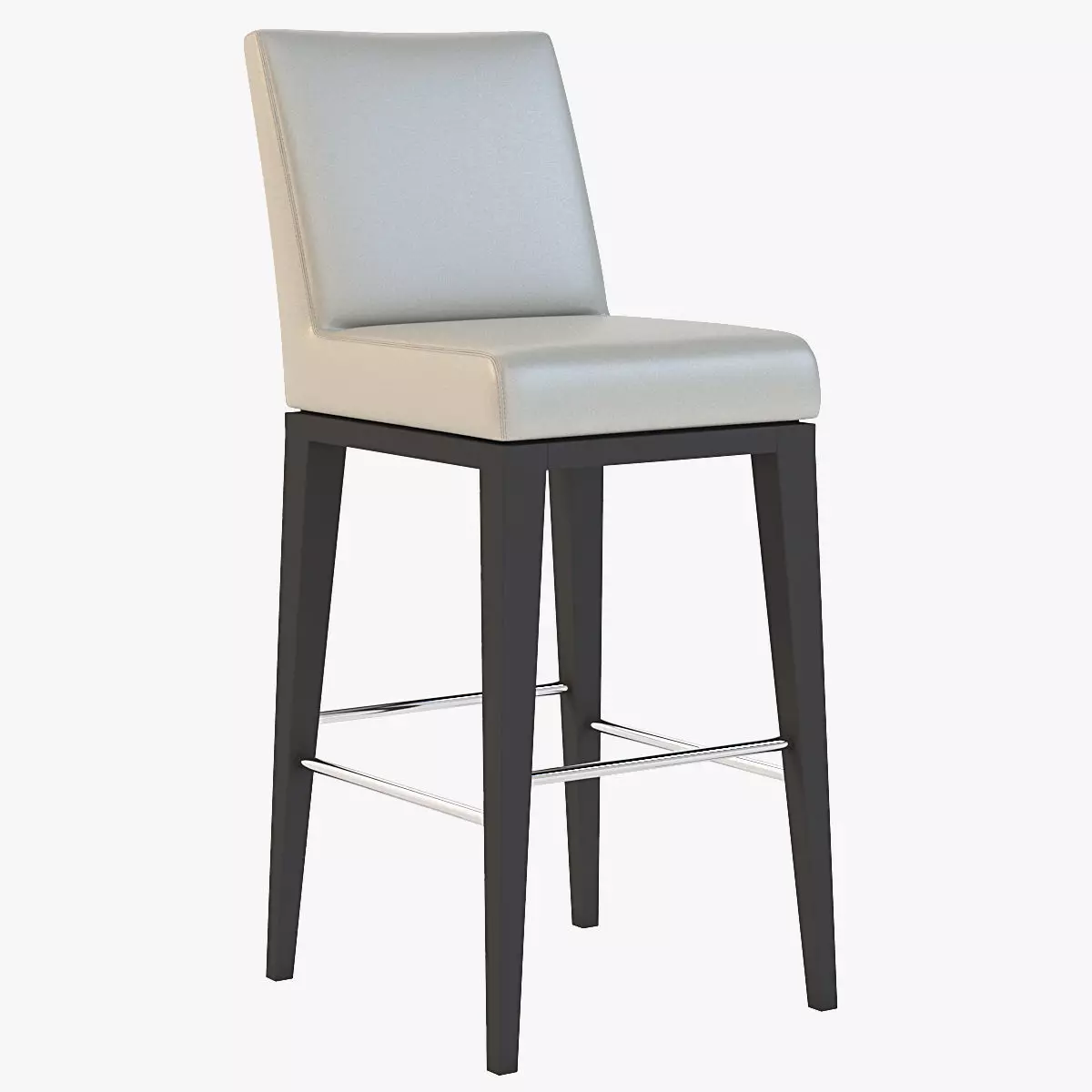 Loewenstein 9557b Elide Back Barstool 3D model_0