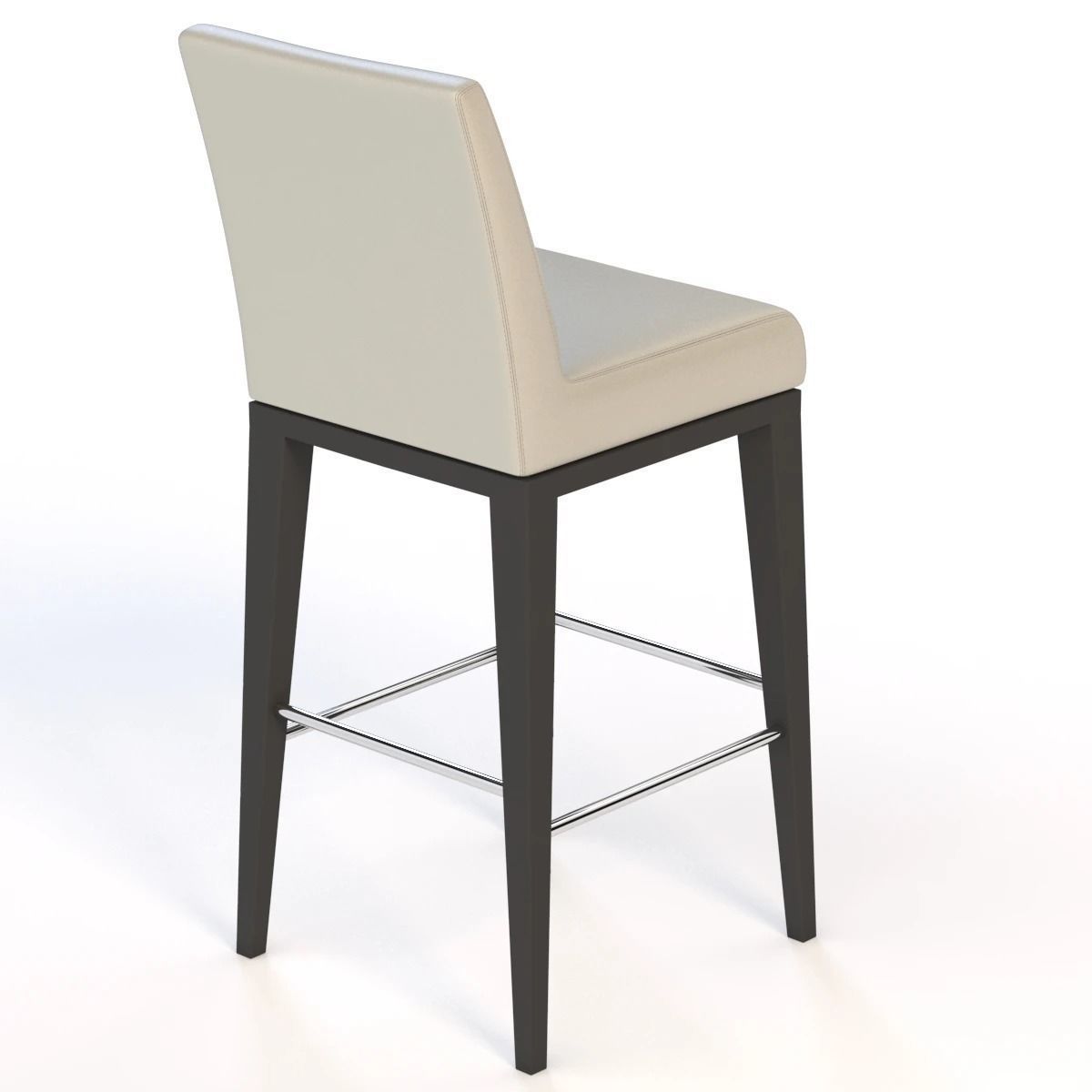 Loewenstein 9557b Elide Back Barstool 3D model_4