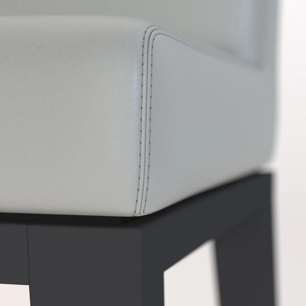 Loewenstein 9557b Elide Back Barstool 3D model_11