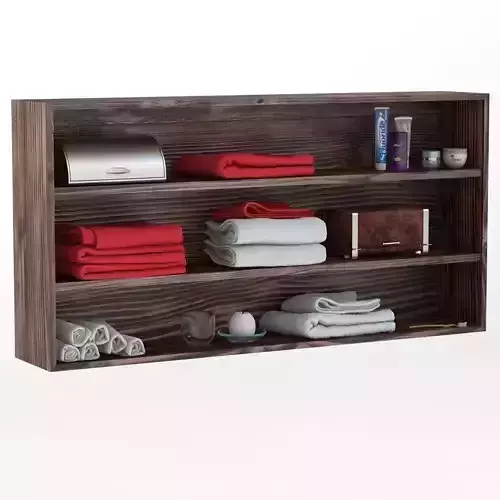 Lisbon Apartment Shower Shelf