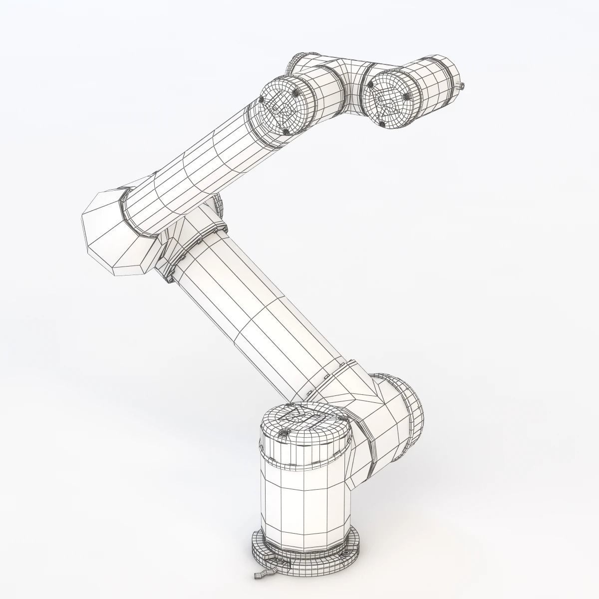 Light Weight Universal Robots Ur5 3D model_6