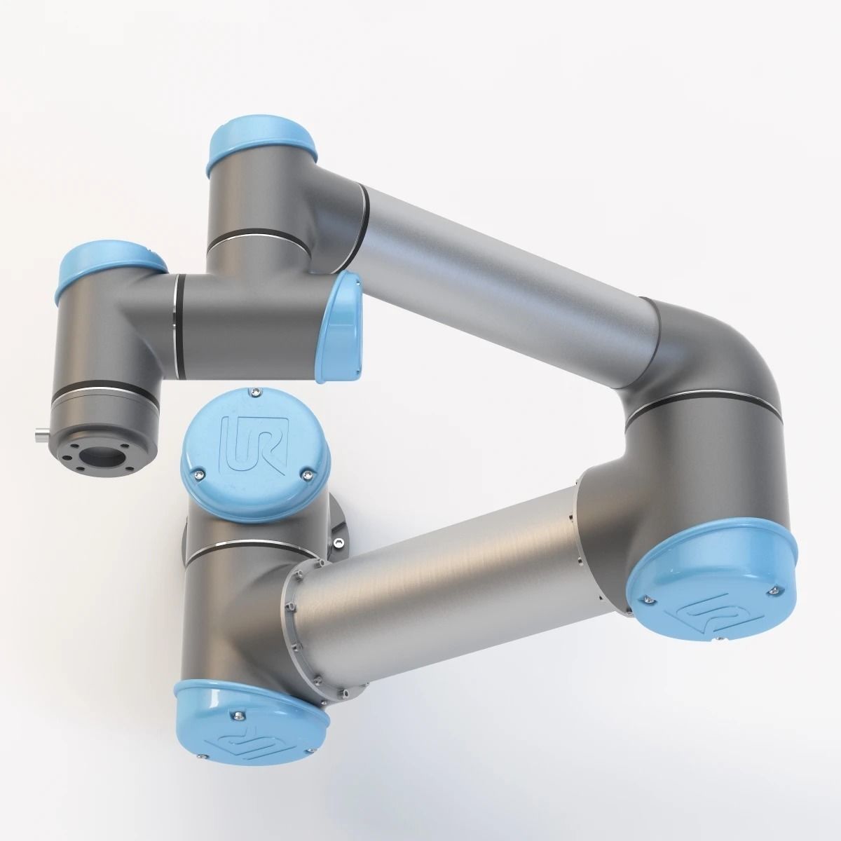 Light Weight Universal Robots Ur5 3D model_9