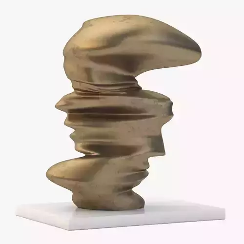 Level Head Sculpture By Tony Cragg