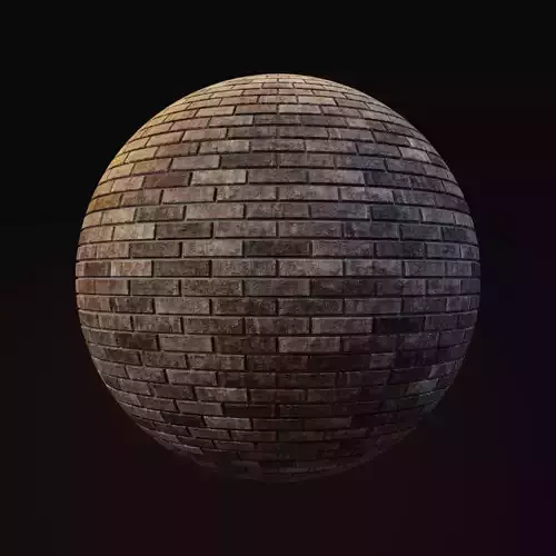 Sonoran Desert King Running and Stack Bricks Texture